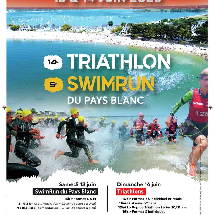 Départ de la 5ème édition SWIMRUN du Pays Blanc