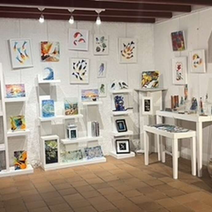 Exposition et démonstration artistique : Le verre fusionné