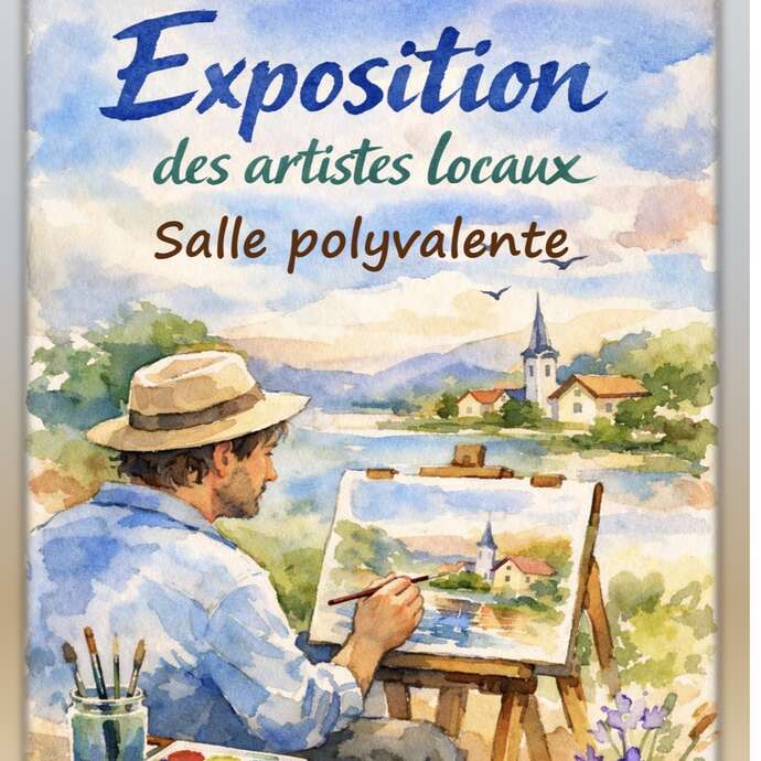Exposition d'artistes locaux