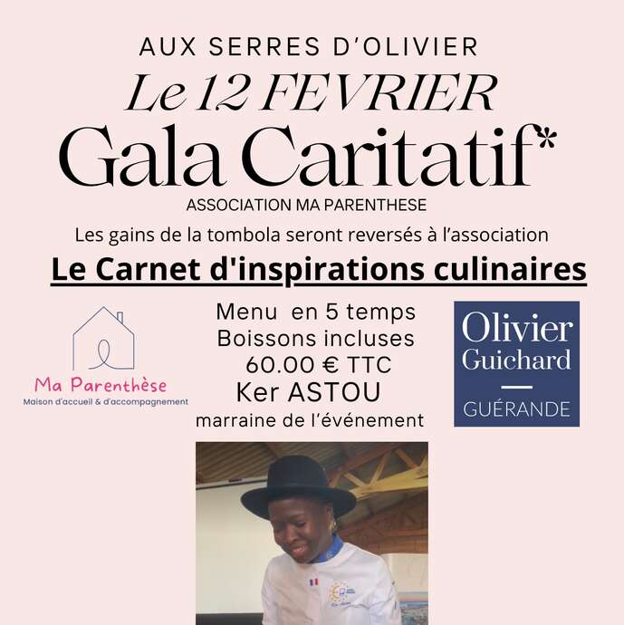 Gala caritatif aux Serres d'Olivier