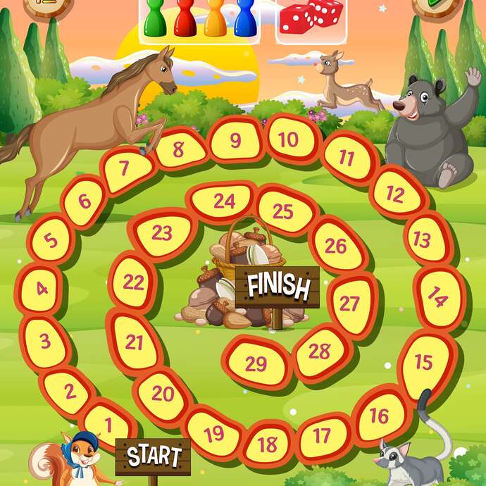 Jeu de l'oie de votre été