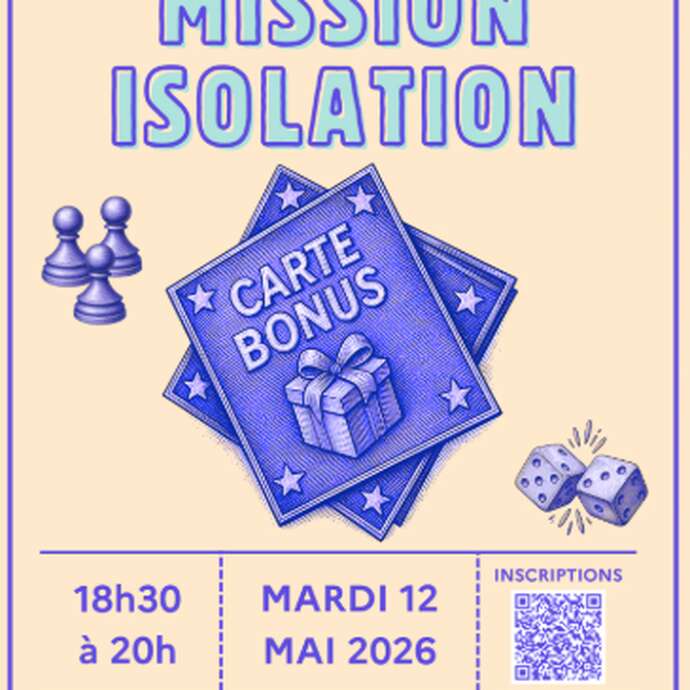 Jeu pédagogique - Mission isolation