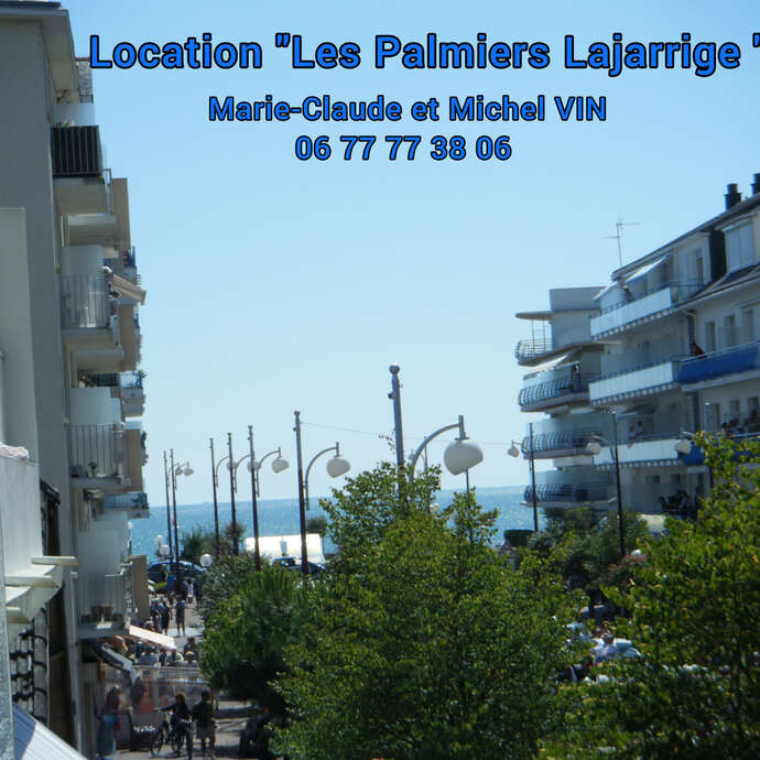Location de vacances - Appartement 4 personnes - Les Palmiers Lajarrige - Mme VIN