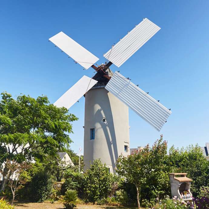 Au Gré des Vents - Visite du Moulin de Kerbroué