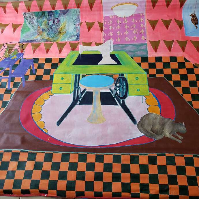 Rencontre avec la peintre Laura Rolim Dias Zernik