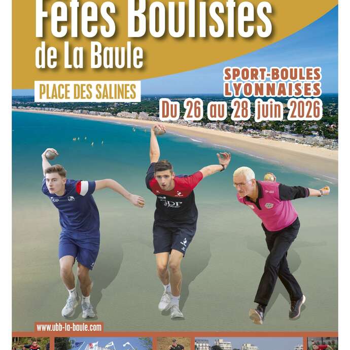 Les 17èmes fêtes boulistes de La Baule