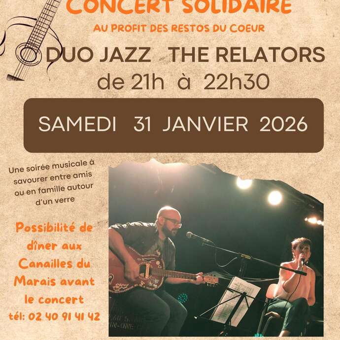 Concert Solidaire - Duo Jazz