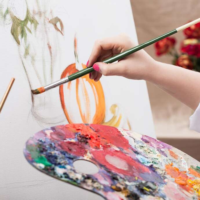 Les peintres dans la rue