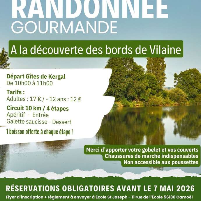 Randonnée gourmande - A la découverte des bords de Vilaine