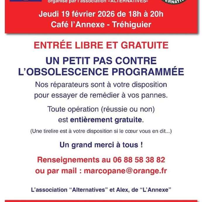 Repair café de Pénestin