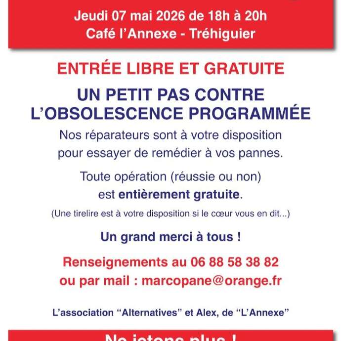 Repair café de Pénestin