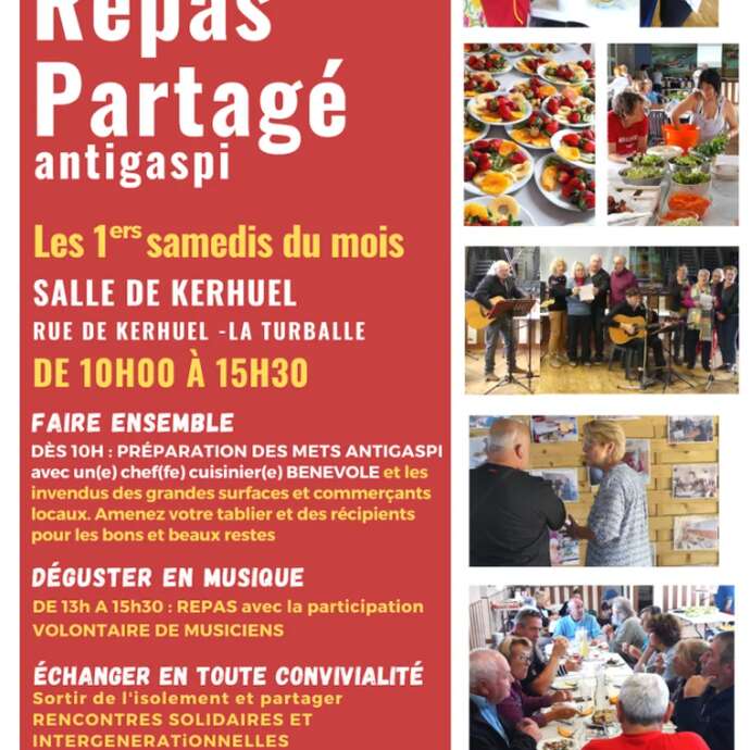 Repas partagé Antigaspi