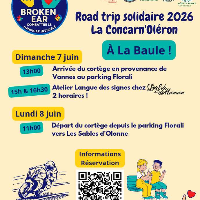 Road trip solidaire à moto