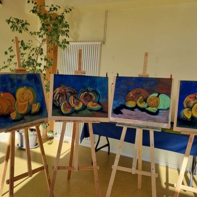 Stage de pastel avec Marie-France Oosterhof
