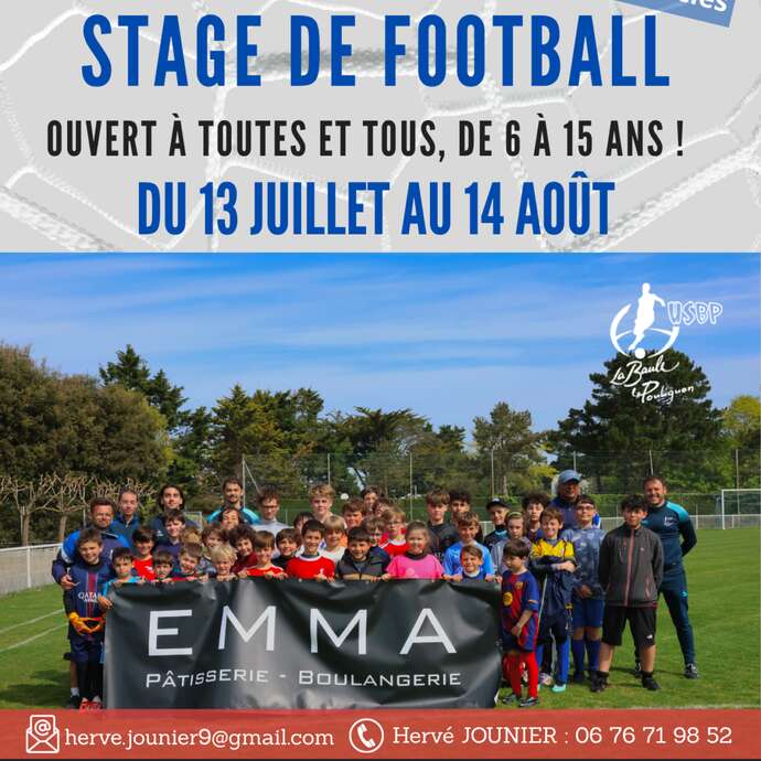 Stages d'été de football