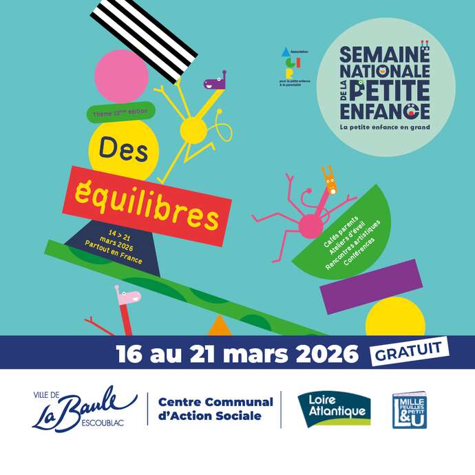 Semaine nationale de la petite enfance 2026 - Des équilibres