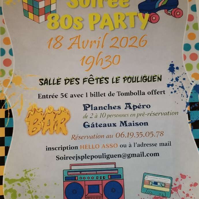 Soirée 80s party