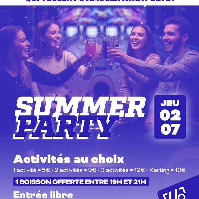 Summer Party Étudiants et Saisonniers