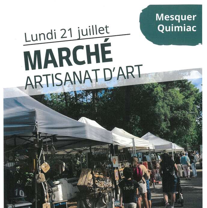 Marché d'Artisanat d'Art