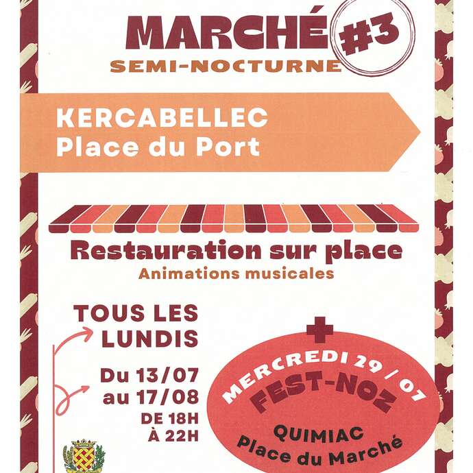 Marché nocturne Kercabellec