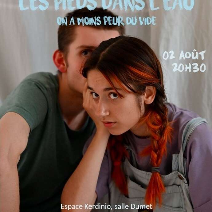 Théâtre Les pieds dans l'eau, on a moins peur du vide