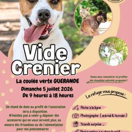 Vide grenier par l'association anim'ô espoir44