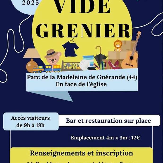 Vide-greniers par l'association Open'Air