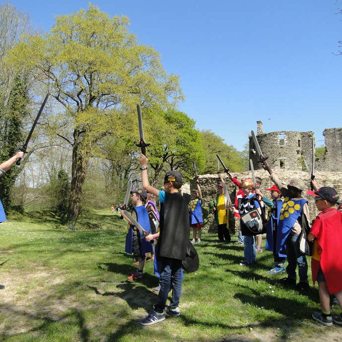 Visite animée Les petits chevaliers