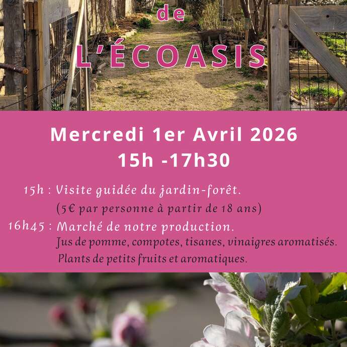 Visite guidée de l'Ecoasis
