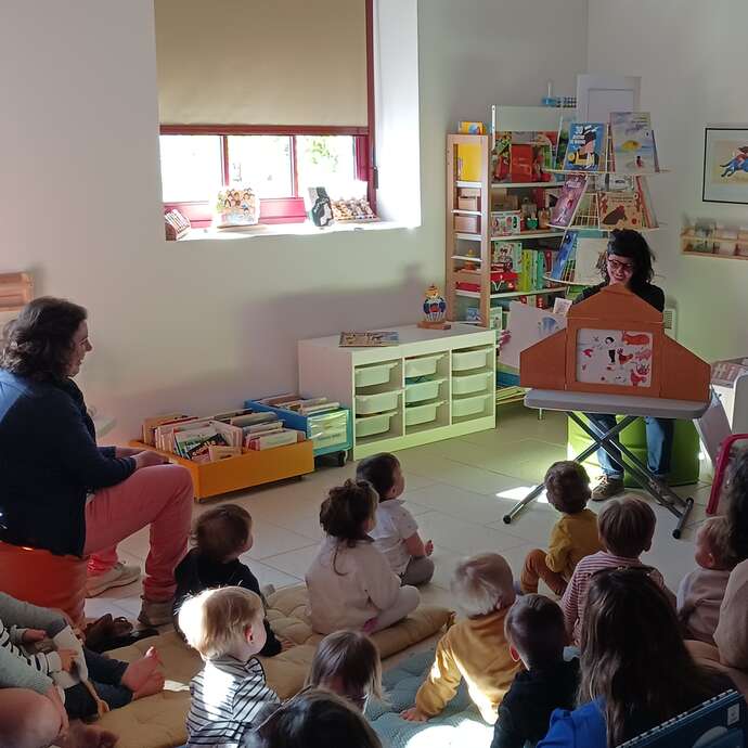 10e édition des Rencontres de la Petite Enfance - Lecture kamishibaï