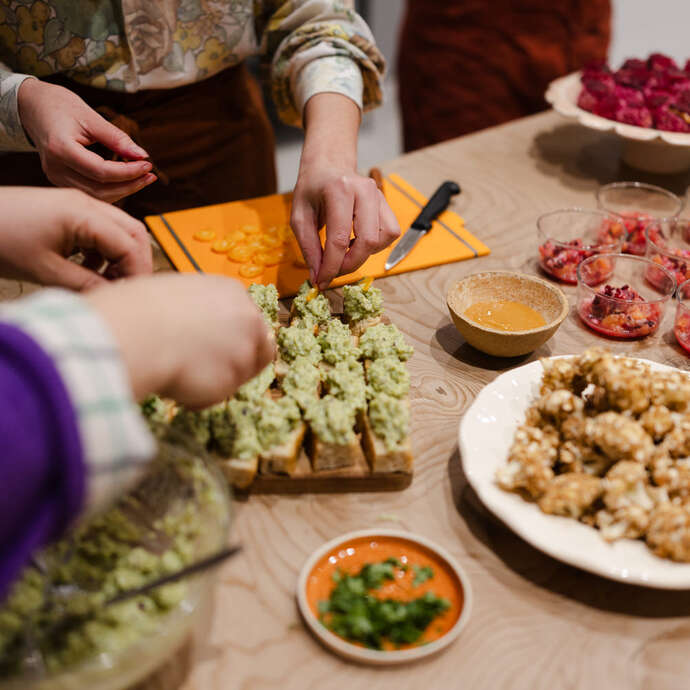Atelier : Cuisiner un apéritif végétarien