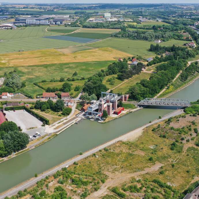 VISITE GUIDÉE | Ascenseur à bateaux, canal de Neuffossé et écluse des Fontinettes