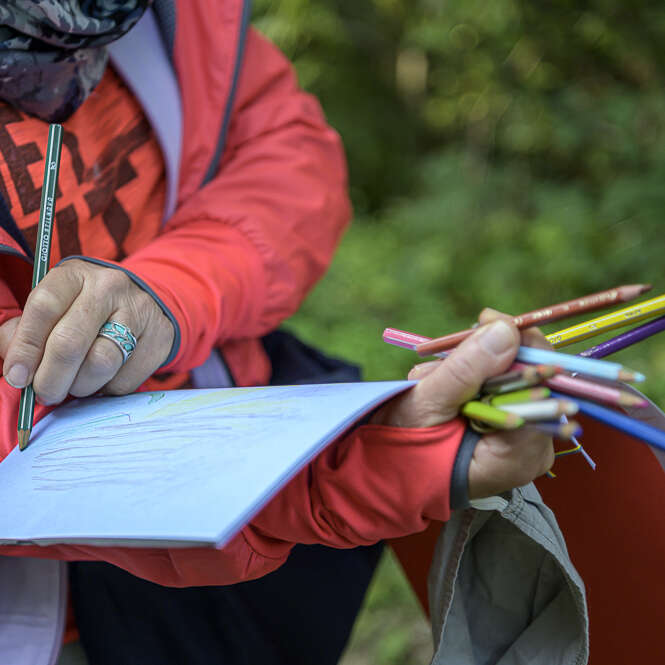 ATELIER POUR TOUS | ESQUISSES EN JARDIN