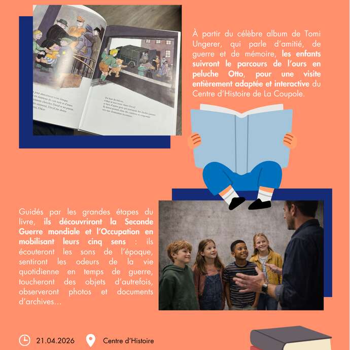 ATELIER-VISITE | Atelier-visite « Otto, l’ours en peluche » (8-12 ans)