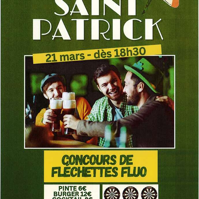 Soirée irlandaise Saint Patrick !