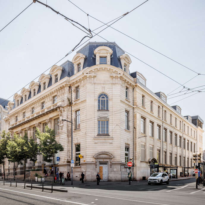 Visite de la réhabilitation de la Grand'Poste de Saint-Etienne - Jardins d'Arcadie