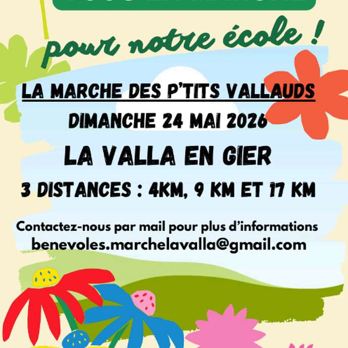 Marche des p'tits vallauds