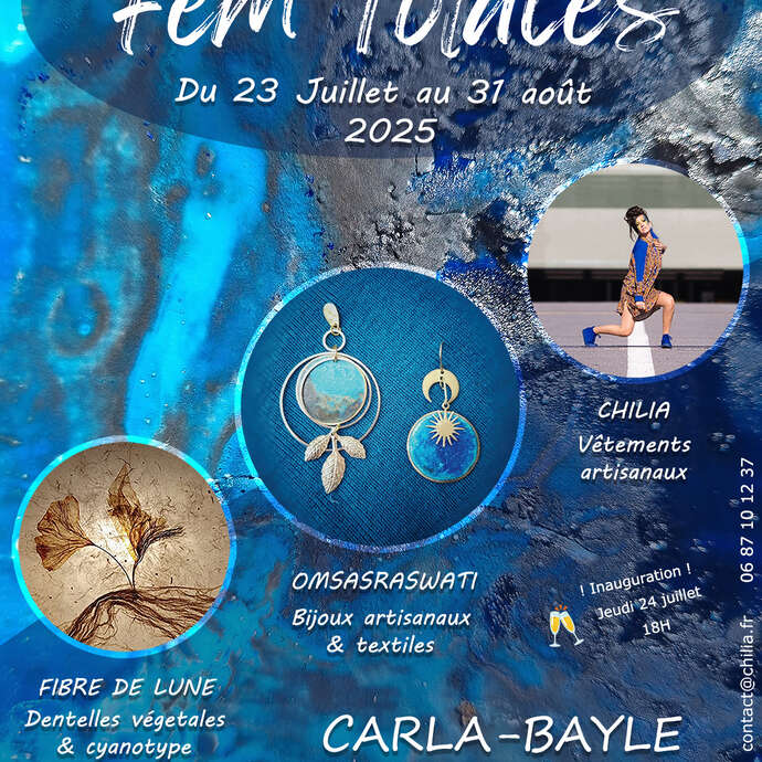 EXPO-VENTE FEM'TOTALES: Le Carla Bayle célèbre l’artisanat au féminin