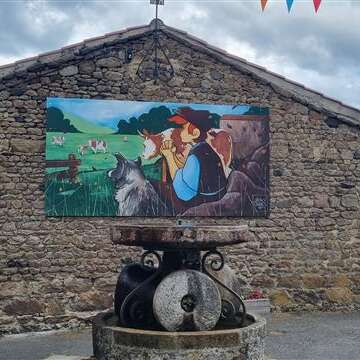 Fresque de Ben Caillous