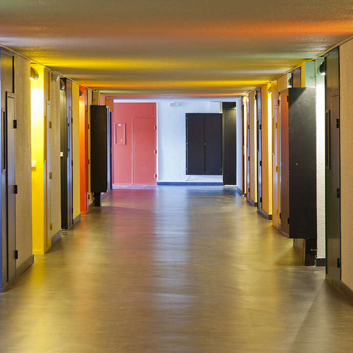 Chambre d'hôtes 2è rue de l'Unité d'Habitation Le Corbusier