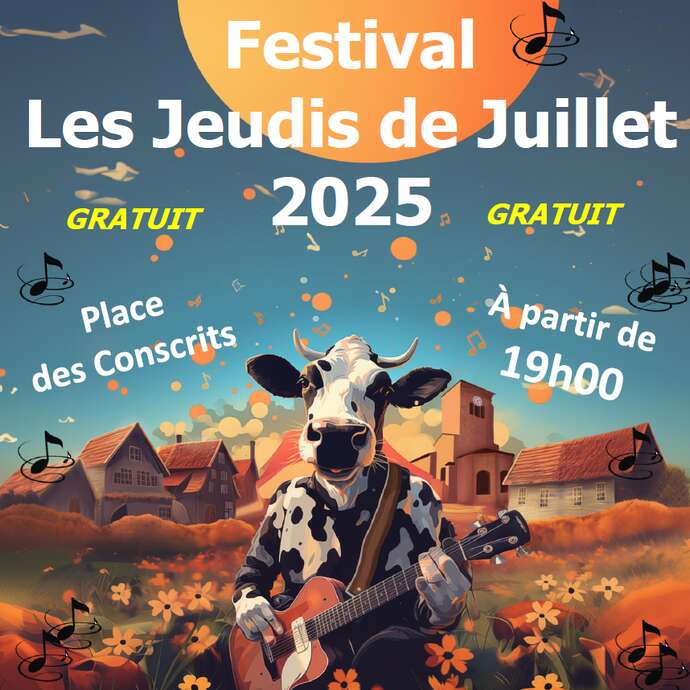 Festival Les Jeudis de Juillet - exposition