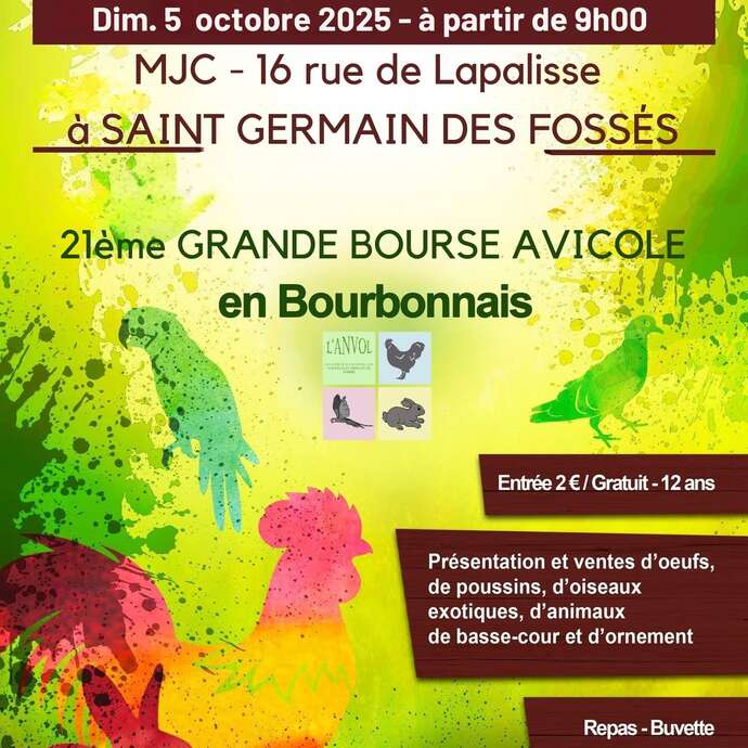 21ème Foire-Vente aux oiseaux & volailles d'ornement