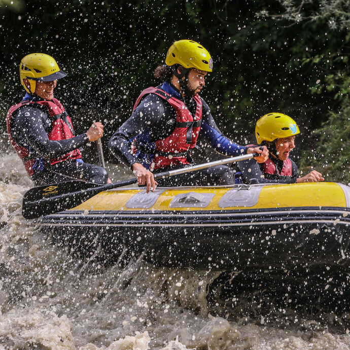 Mini-Raft Sport à Passy avec Session Raft