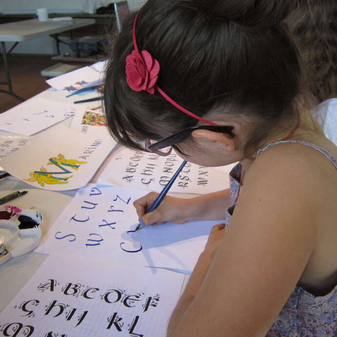 Atelier jeune public - Apprenti calligraphe