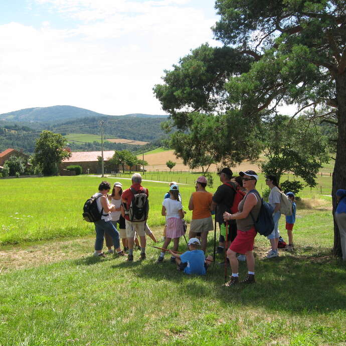 Sortie pédestre "St-Julien-Molin-Molette, GR 65, St-Appolinard, St-Jacques d’Atticieux" - Journée
