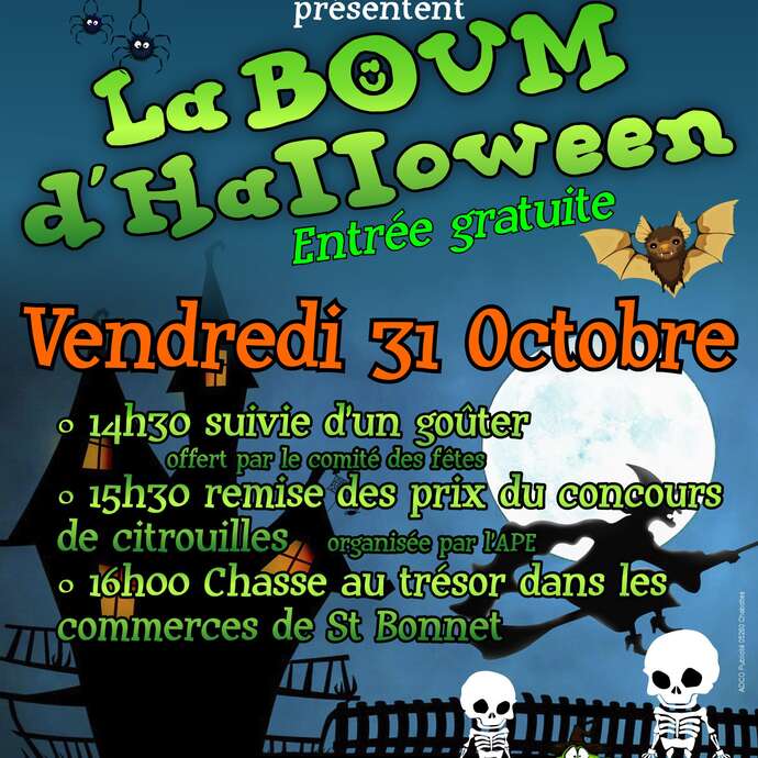 La Boum d'Halloween