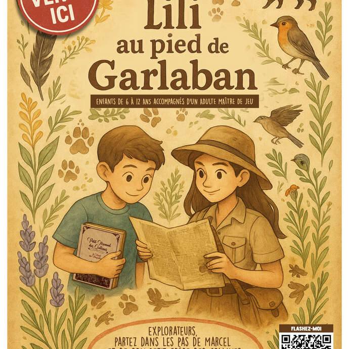 Jeu de piste - Lili au pied de Garlaban Jeu de piste - Lili au pied de Garlaban