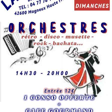 Les orchestres du dimanche à La Bamba