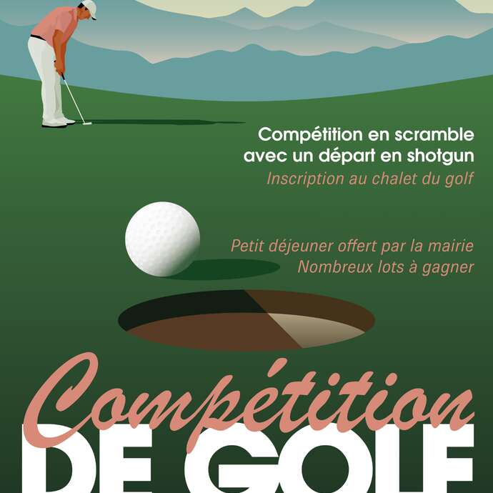 Compétition de golf