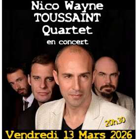 Concert "Nico Wayne Toussaint"  - Hall Blues Club